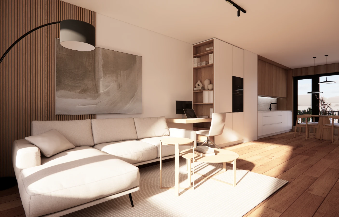 Byt 3kk – ložnicový kout