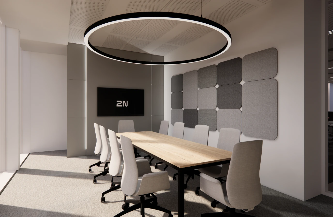 Kanceláře – light design