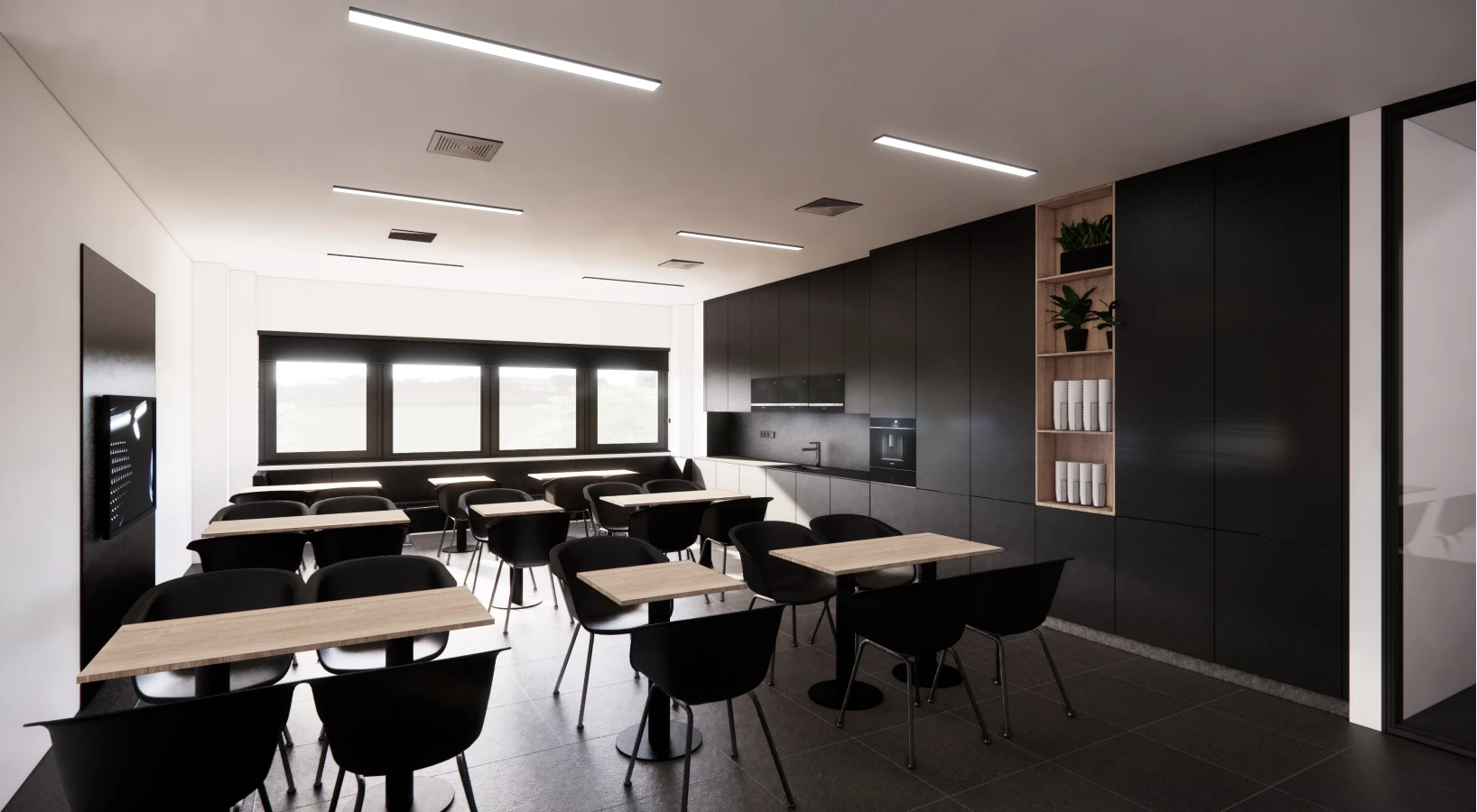 Tréninkové centrum – zázemí