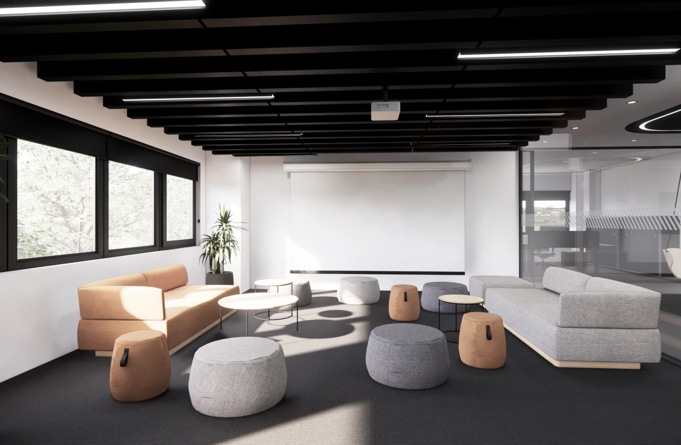 Tréninkové centrum – lounge